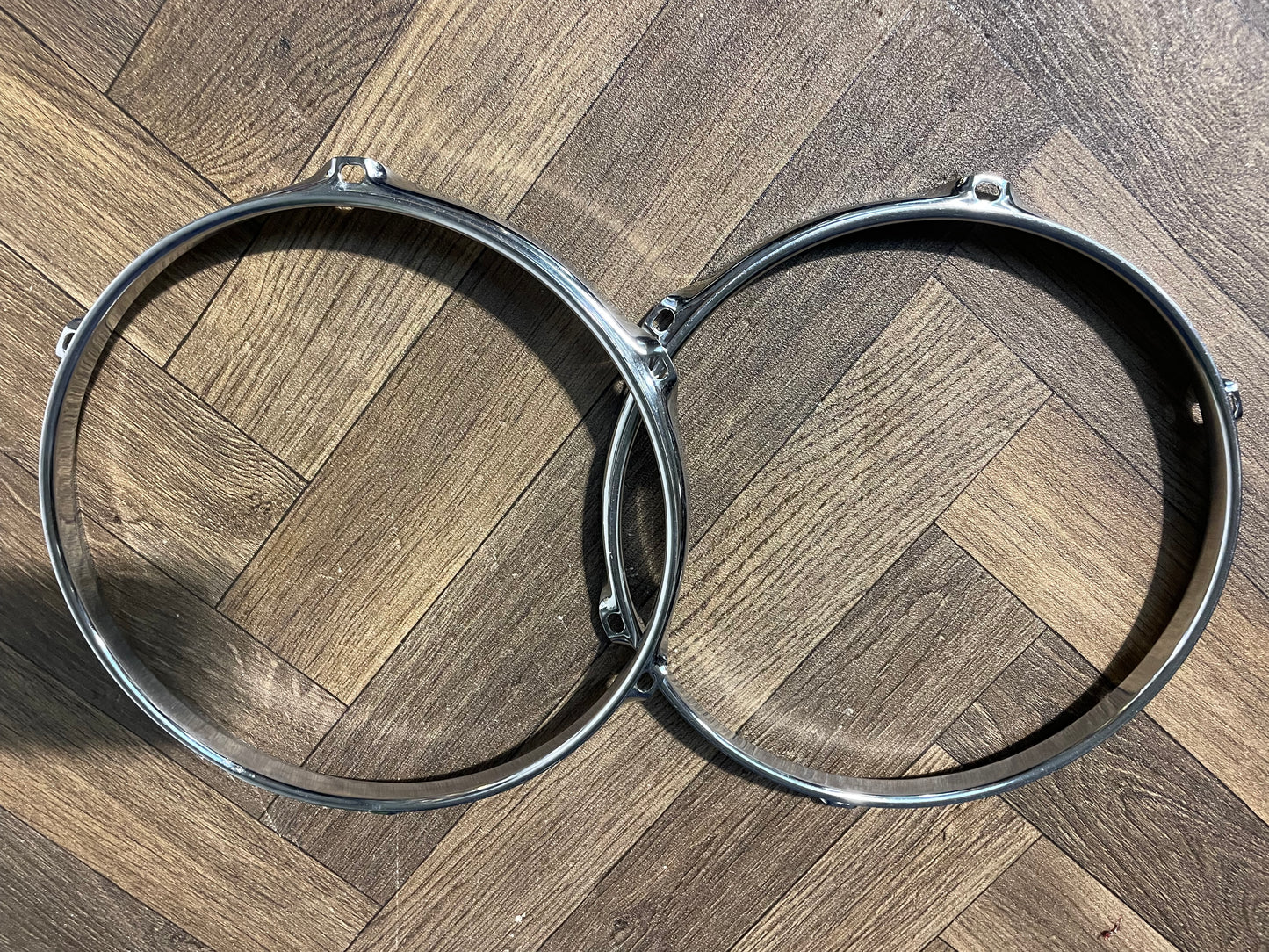 Premier Artist Tom Drum 10” 6-Lug Hoops Rims Hardware Tension #MI56