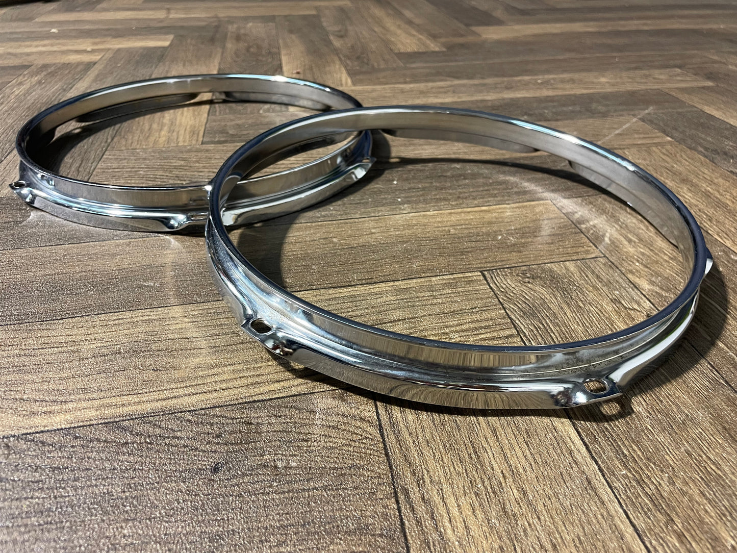 Premier Artist Tom Drum 10” 6-Lug Hoops Rims Hardware Tension #MI56