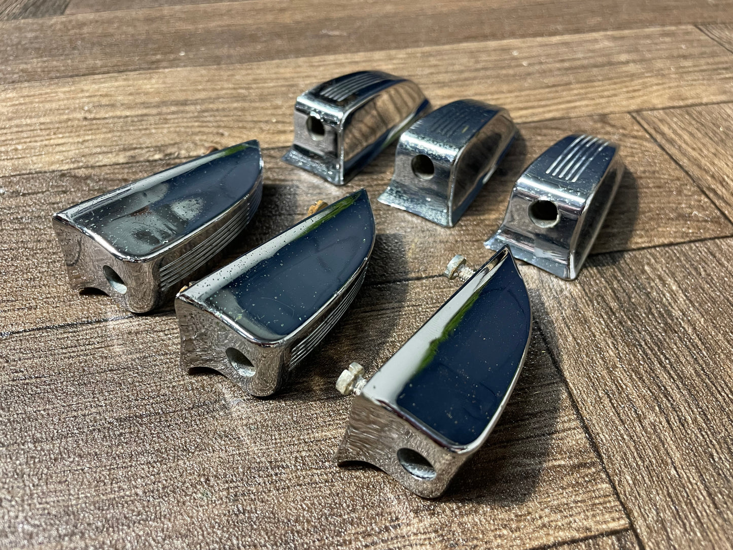 Vintage Sonor Rocker Drum Lugs 48mm Hardware Set Of 6 #LK60