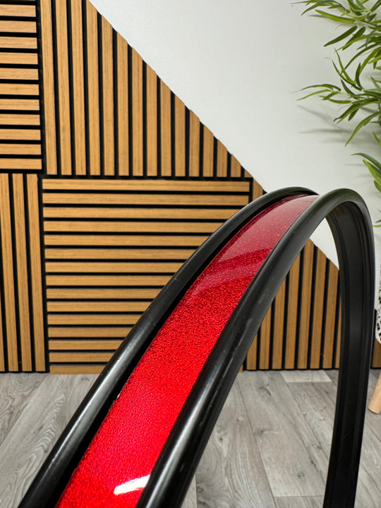 Bass Drum 22” Metal Hoop Rims Hardware / Red #OO31