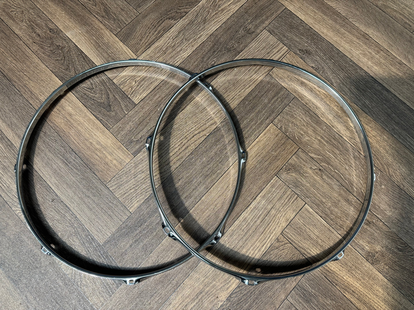 Pearl Tom Drum 16" 8 Lug Hoops Rims Hardware Tension #MD3