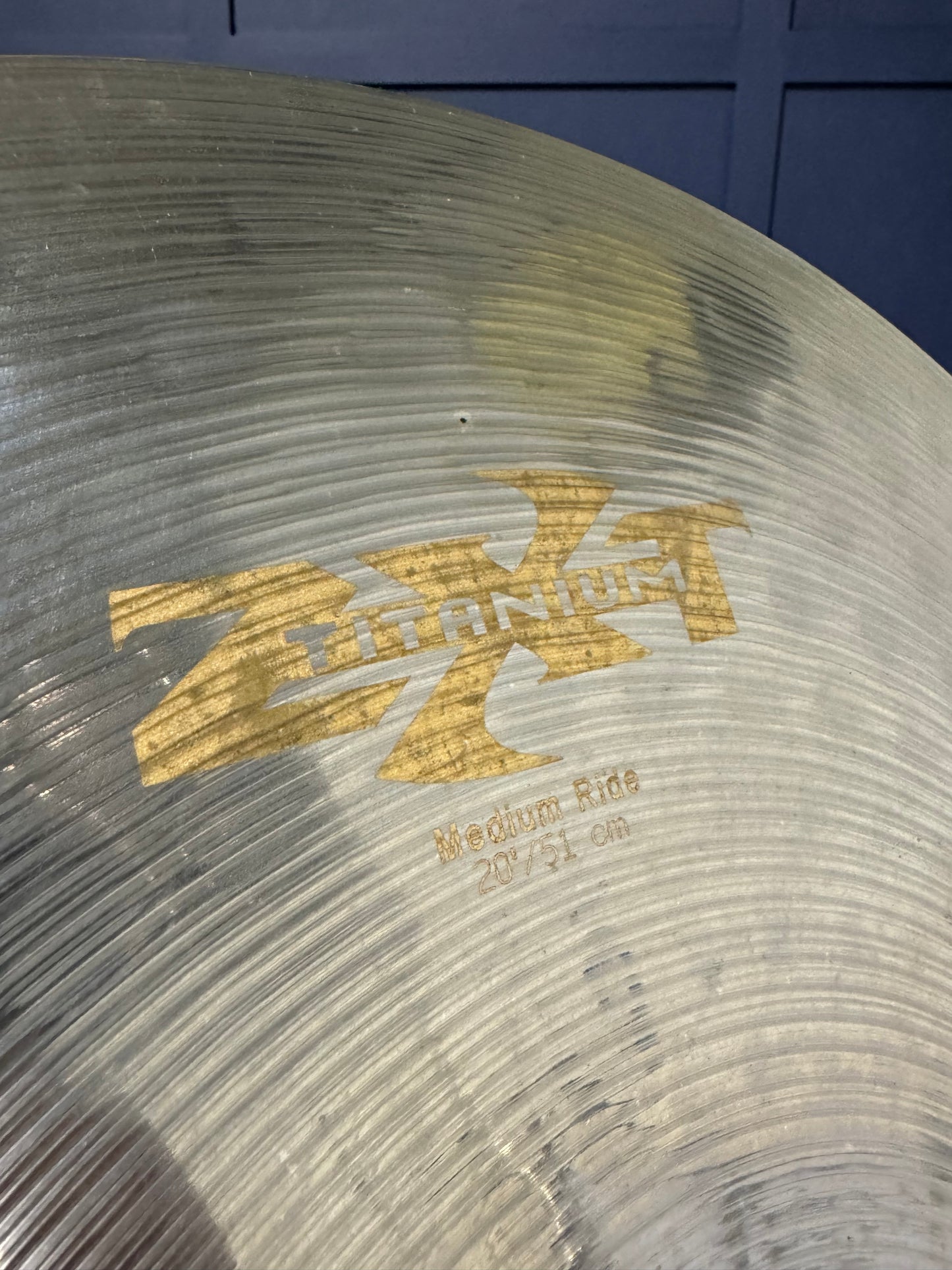 Zildjian ZXT Medium Titanium Ride Cymbal 20”/51cm / Drum Accessory #MS24