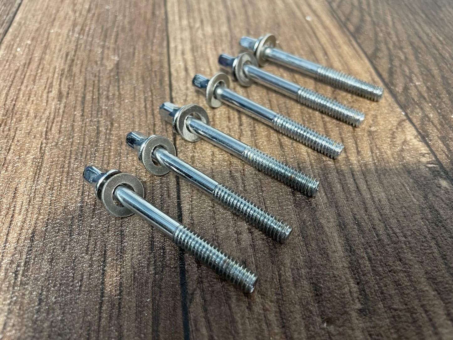 Gretsch Drum Tension Rods 56mm Screws Tom Hardware x6 #LL116