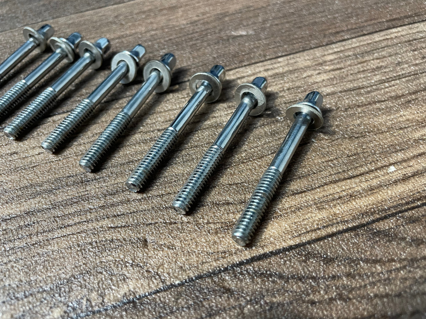 Gretsch Drum Tension Rods 56mm Screws Tom Hardware x8 #LL116