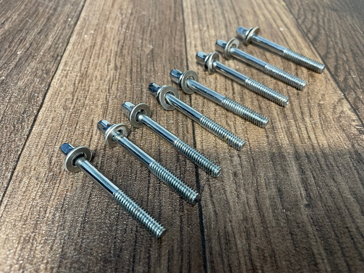 Gretsch Drum Tension Rods 56mm Screws Tom Hardware x8 #LL116