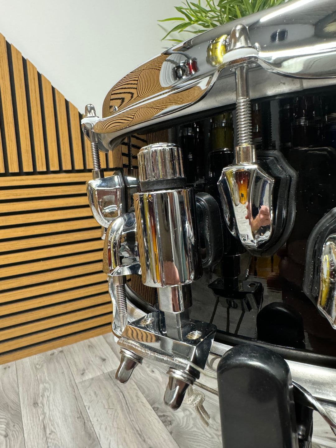 Mapex Black Panther 'Nucleus' 14” x 5.5” Snare Drum / Gloss Black #OP9