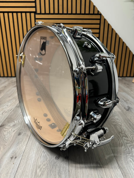 Mapex Black Panther 'Nucleus' 14” x 5.5” Snare Drum / Gloss Black #OP9