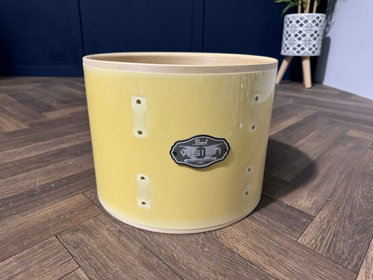 Pearl Vision Tom Drum Shell 12”x9” Bare Wood Project #NL47