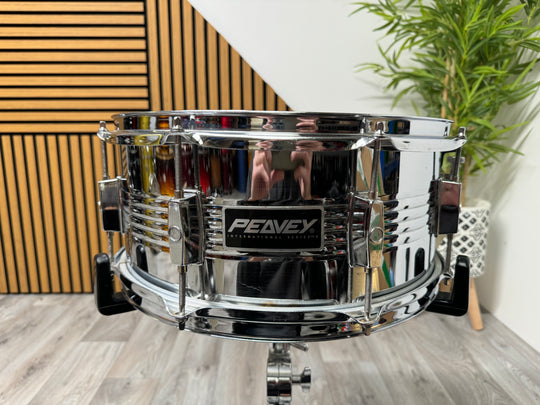 Peavey 14” x 6.5” Snare Drum / 8-Lug / Chrome Steel Shell #OQ13