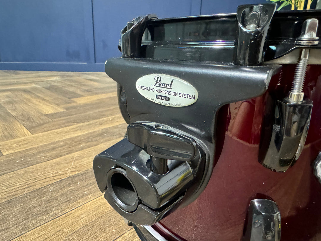 Pearl Vision Birch 10” x 8” Rack Tom Drum / Red #OB60