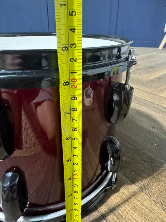 Pearl Vision Birch 10” x 8” Rack Tom Drum / Red #OB60