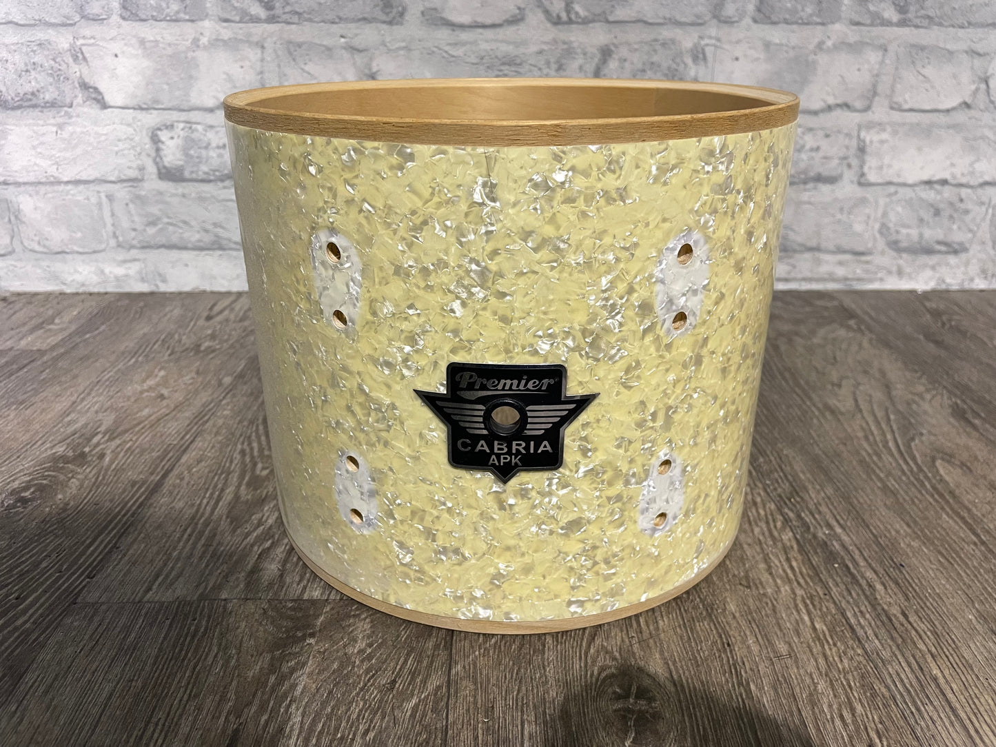 Premier Cabria APK Tom Drum Shell 10”x8” Bare Wood Project / Upcycle #JB47