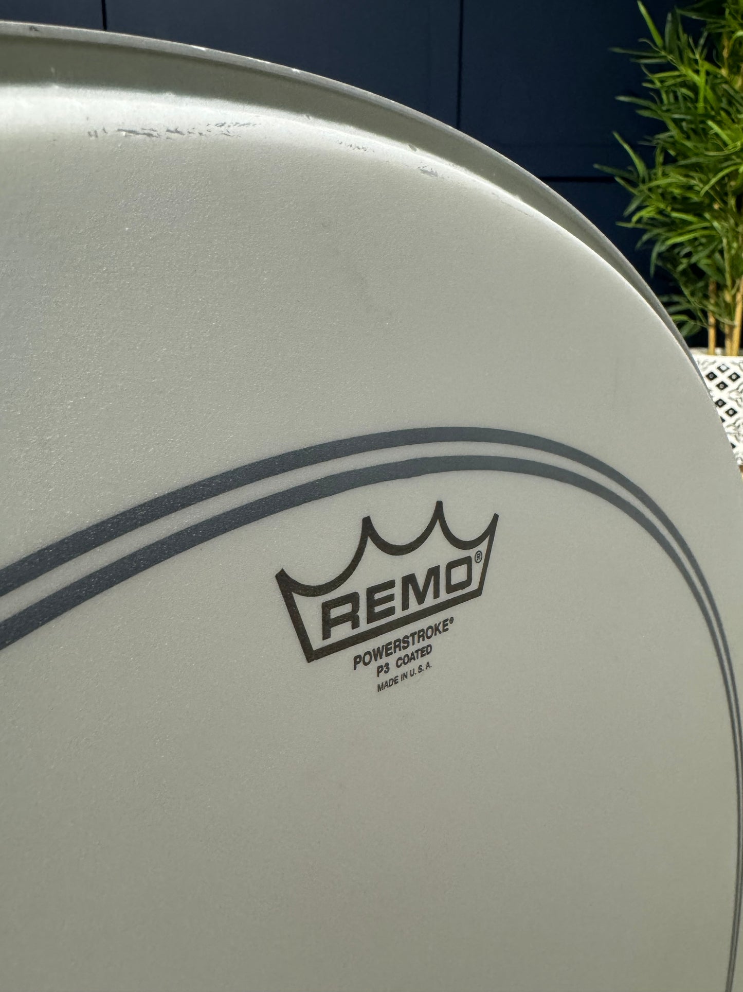 Remo Powerstroke P3 Coated Batter Bass 22" Drum Head #NM28