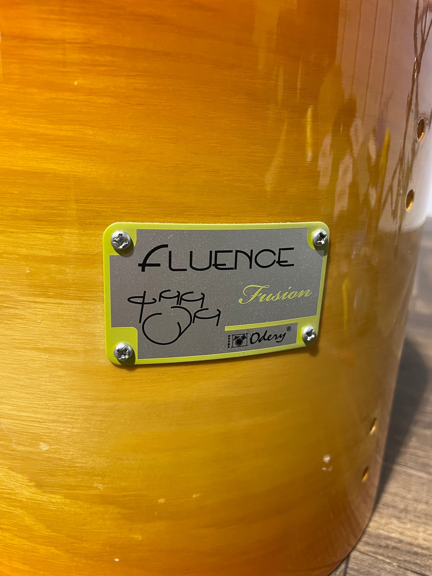 Odery Fluence Rack Tom Drum Shell 12”x9” Bare Wood Project #NA63