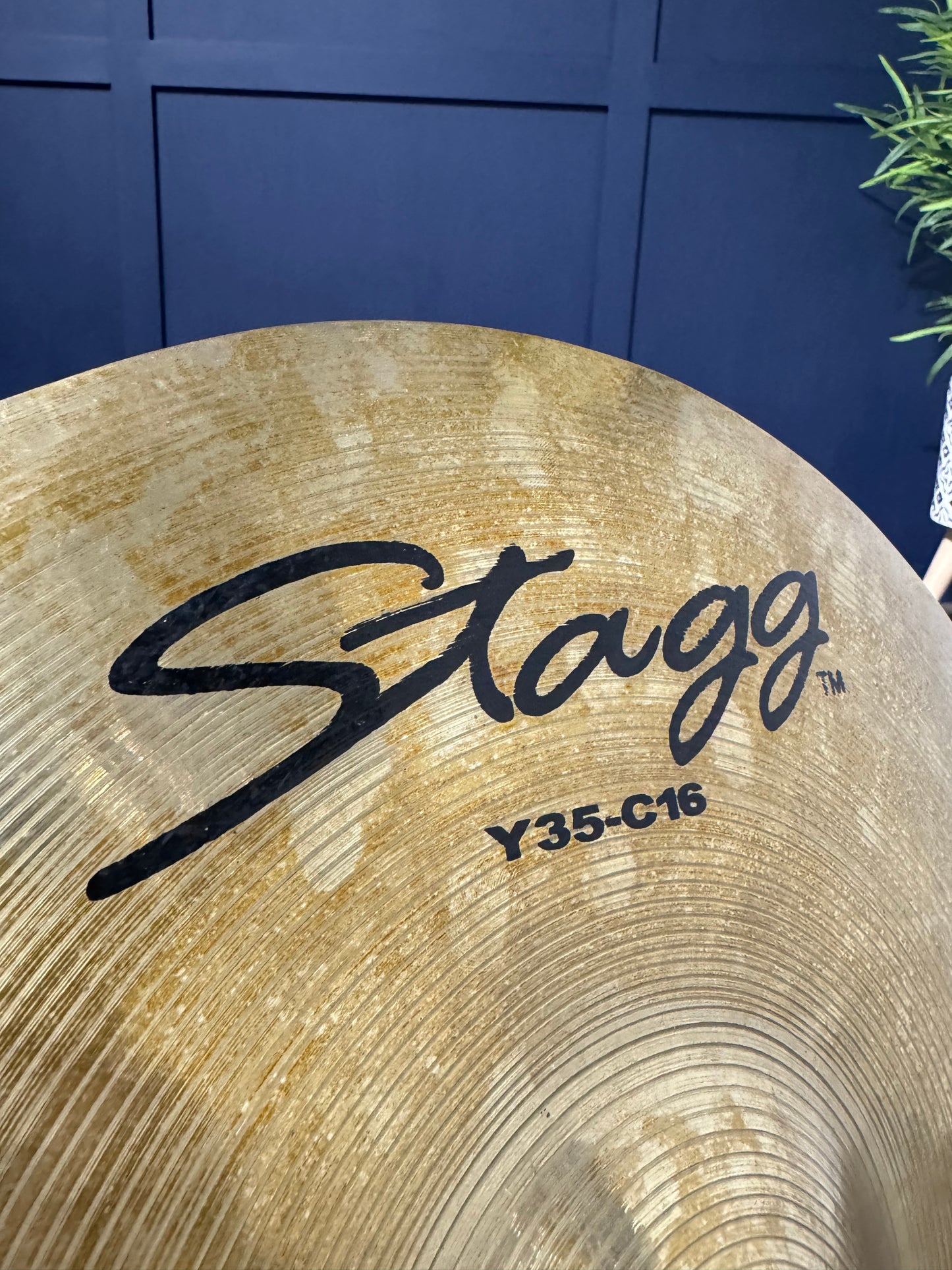 Stagg Y-35-C16 Crash 16"/40cm Cymbal / Drum #MT45