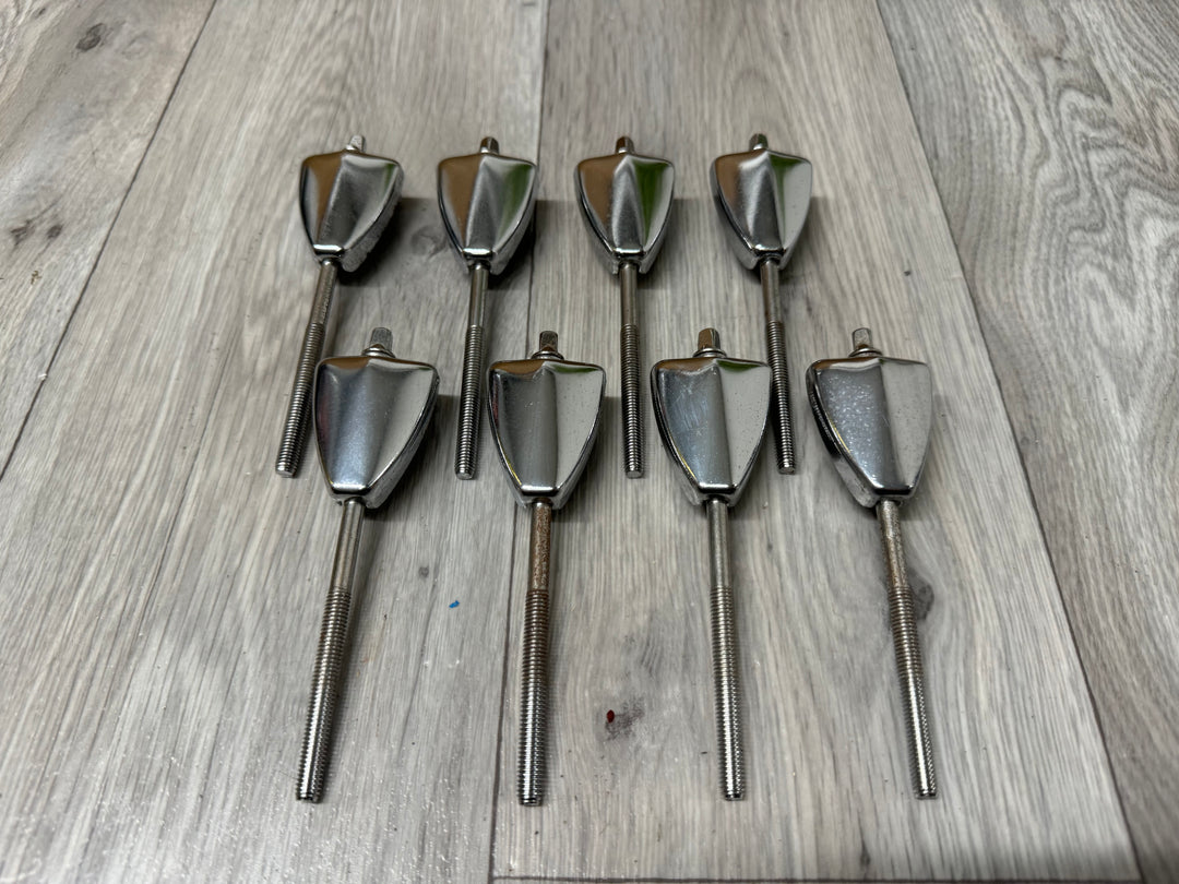 Pearl Bass Drum Tension Rods And Claws / Drum Hardware x8 #OQ111