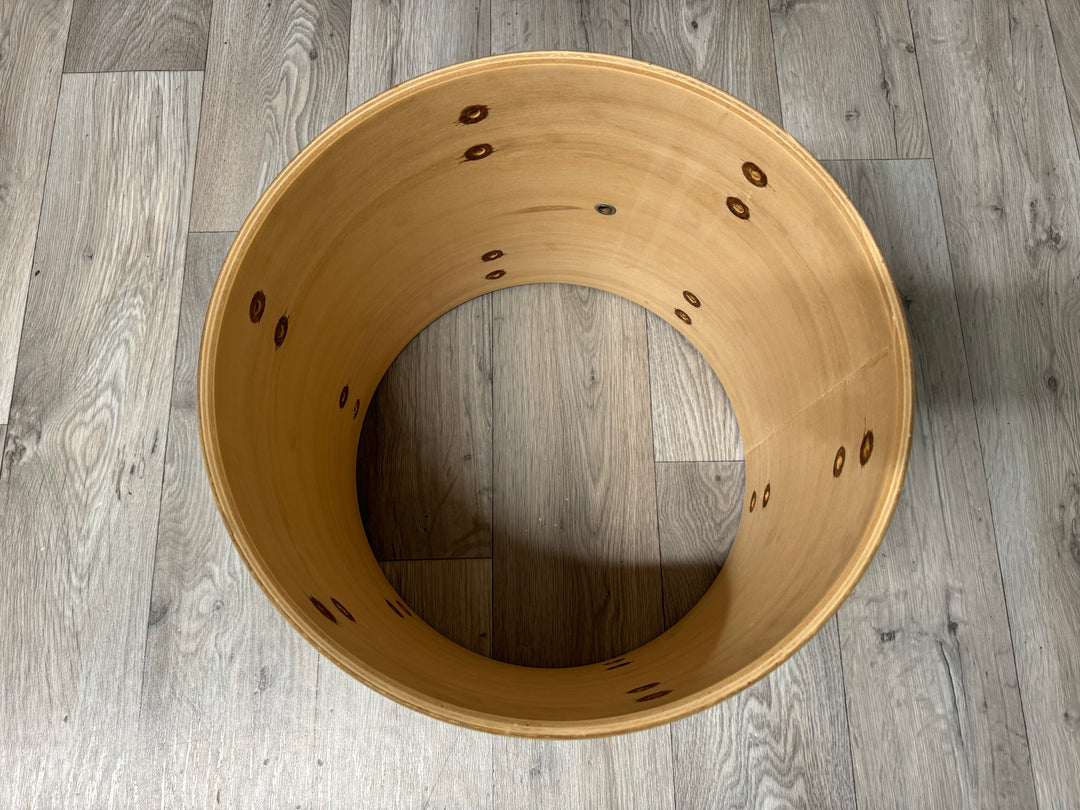 Pearl Export Tom Drum Shell 14”x12” Bare Wood Project #OQ113