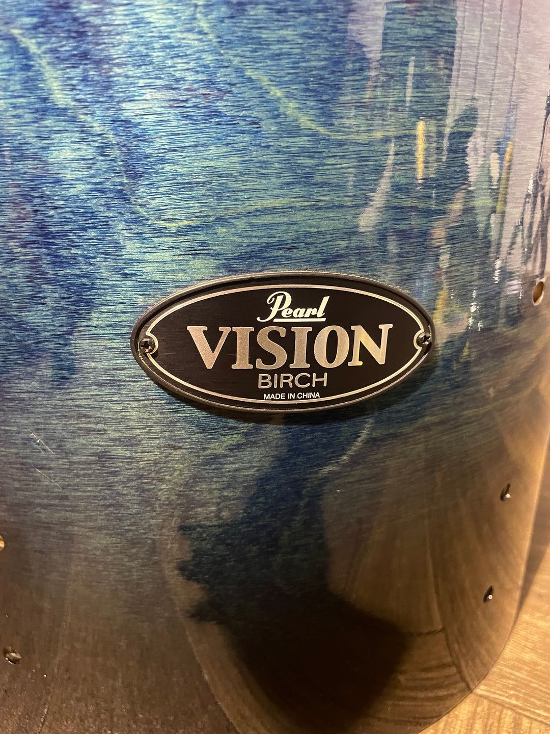 Pearl Vision Birch 12"x 9" Floor Tom Drum / Drum Hardware #NB18