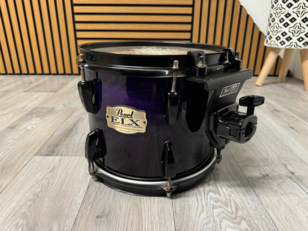 Pearl Export ELX 10” x 8” Rack Tom Drum / Purple Fade #OR12