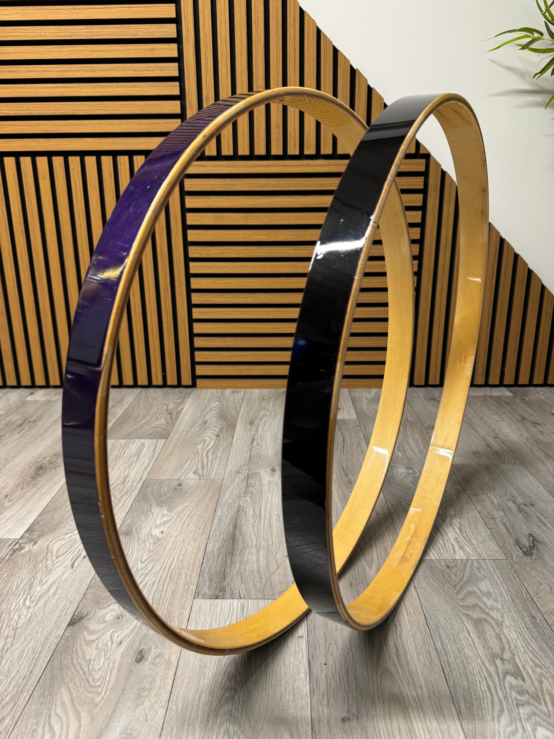 Pearl Export ELX Bass Drum 22” Wooden Hoops Rims Hardware #OR26