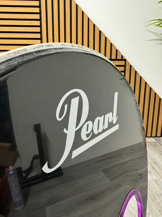 Pearl Resonant Bass 22" Drum Head / Black #OR28