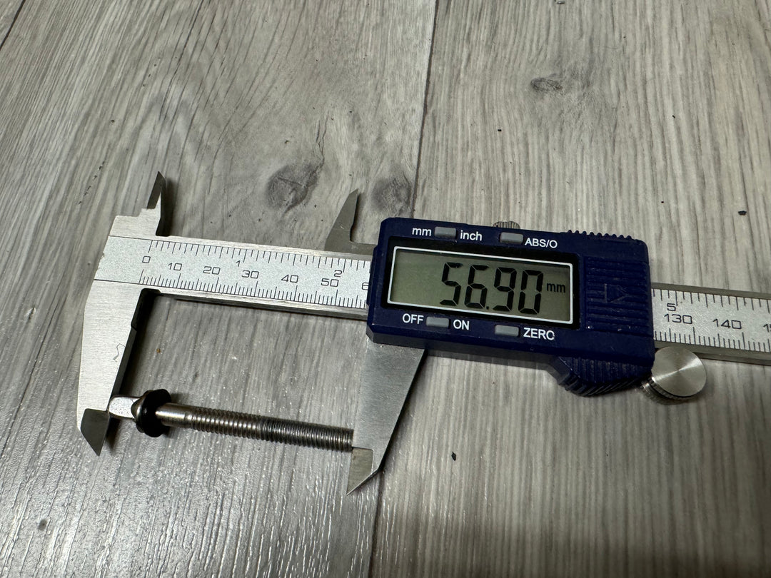 Pearl Drum Tension Rods 57mm Screws Tom Spares x6 #OR37