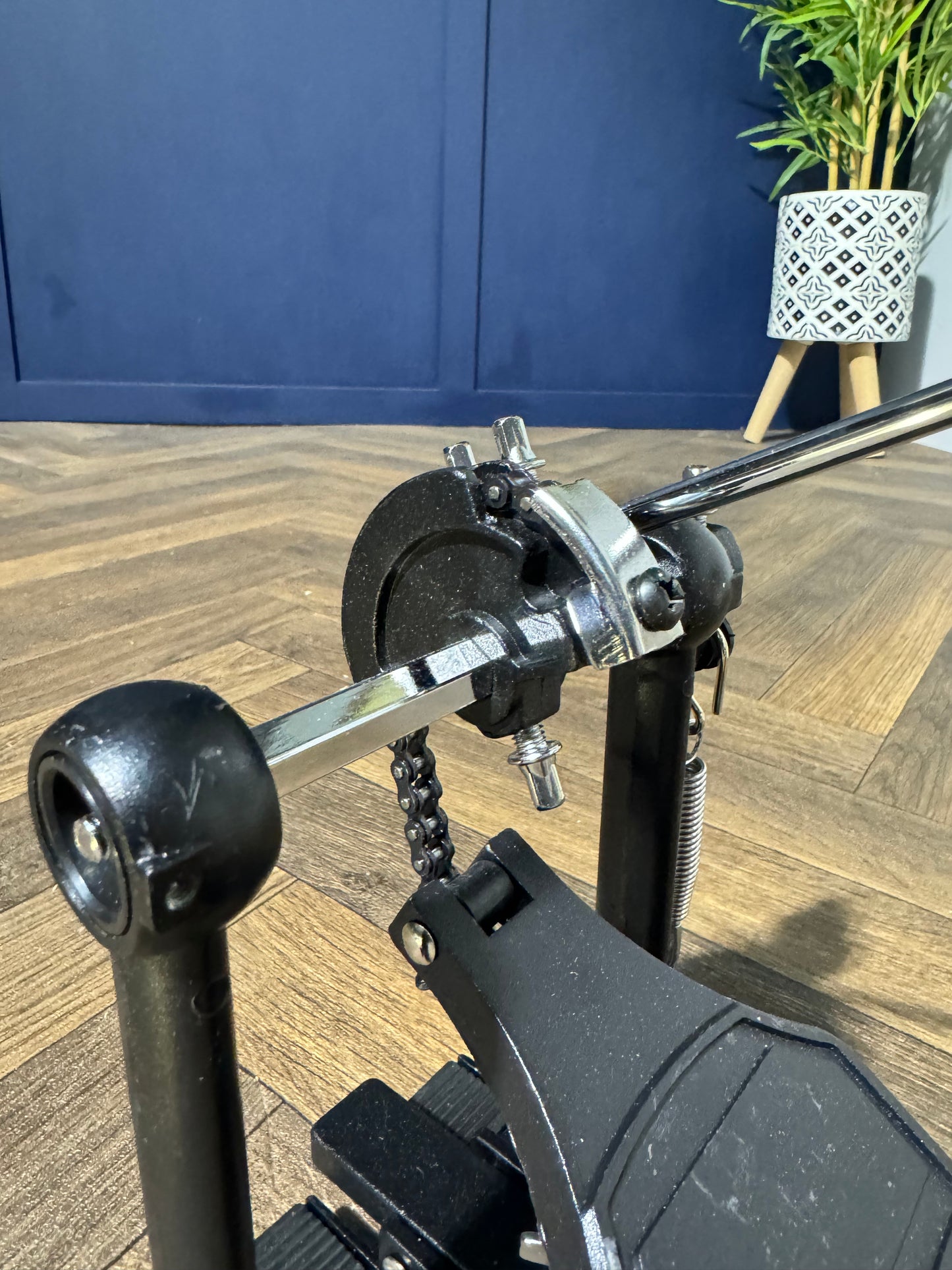 G4M Single Bass Drum Kick Pedal / Black Hardware #NO63