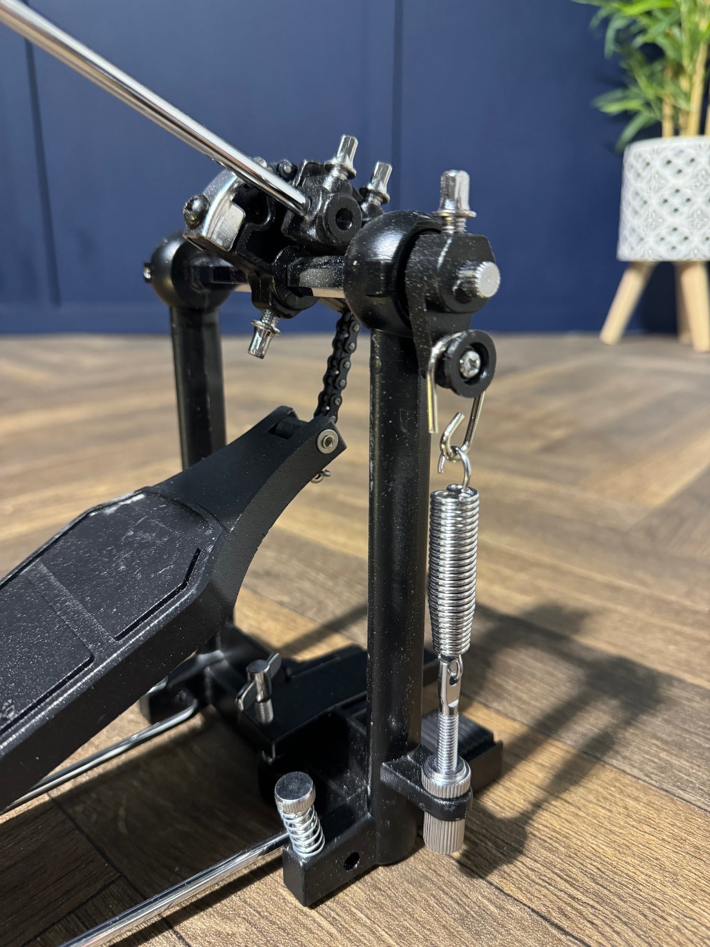 G4M Single Bass Drum Kick Pedal / Black Hardware #NO63