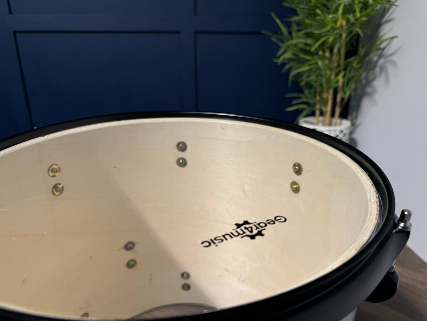G4M 14"x 14" Floor Tom Drum / White / Drum Hardware #NO74