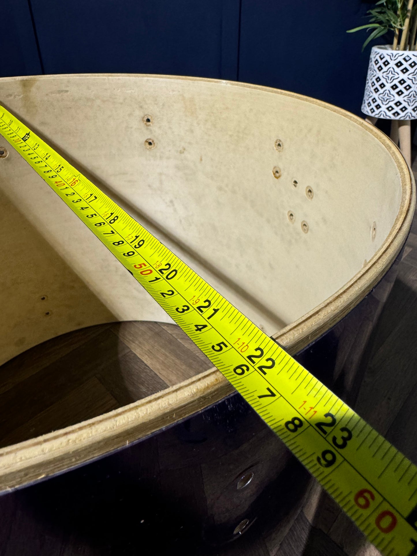 PDP Pacific CX Bass Drum Shell 22”x18” Bare Wood Project / Upcycle #MU101