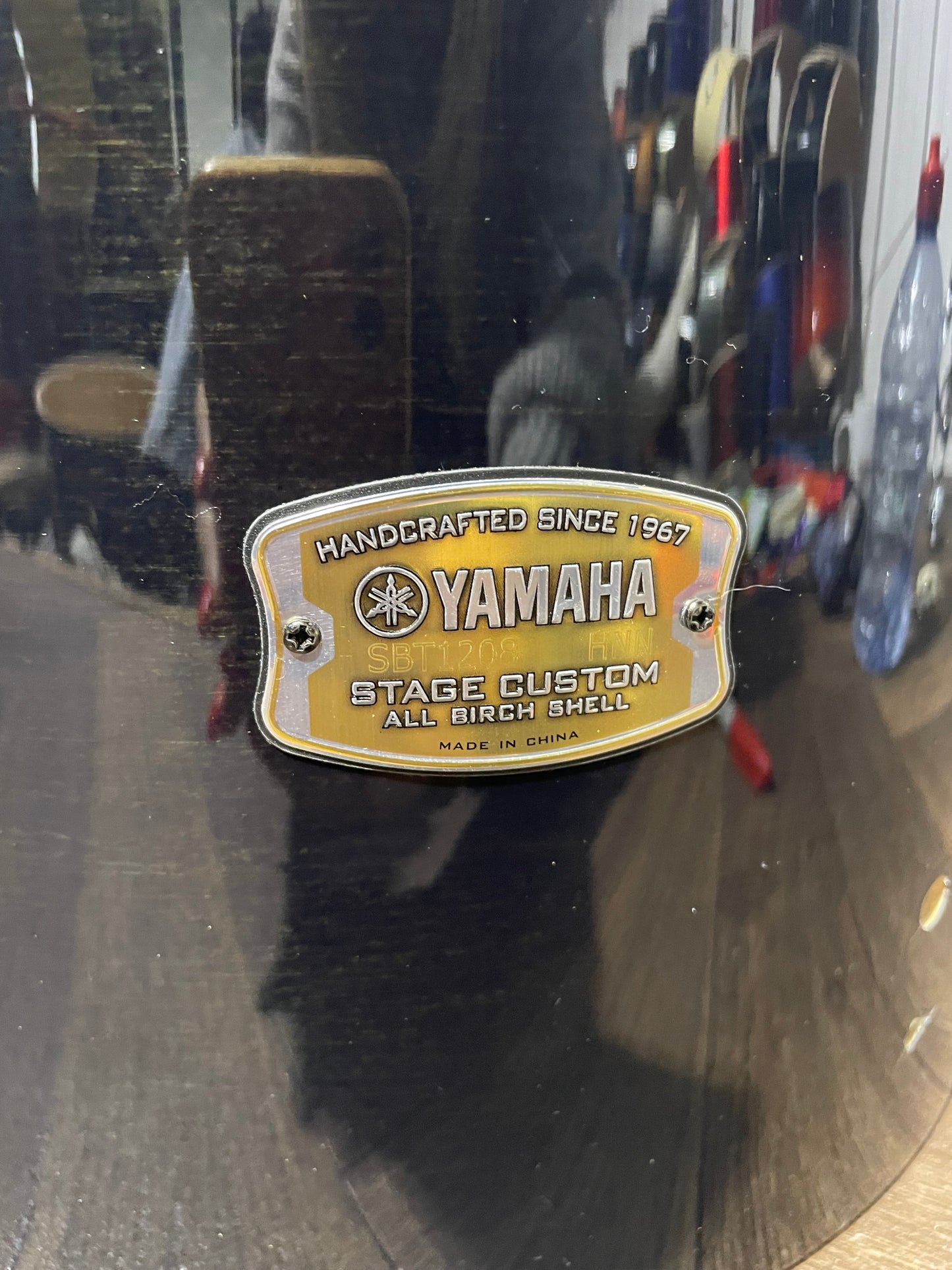 Yamaha Stage Custom Birch Tom Drum Shell 12”x8” Bare Wood #NN48