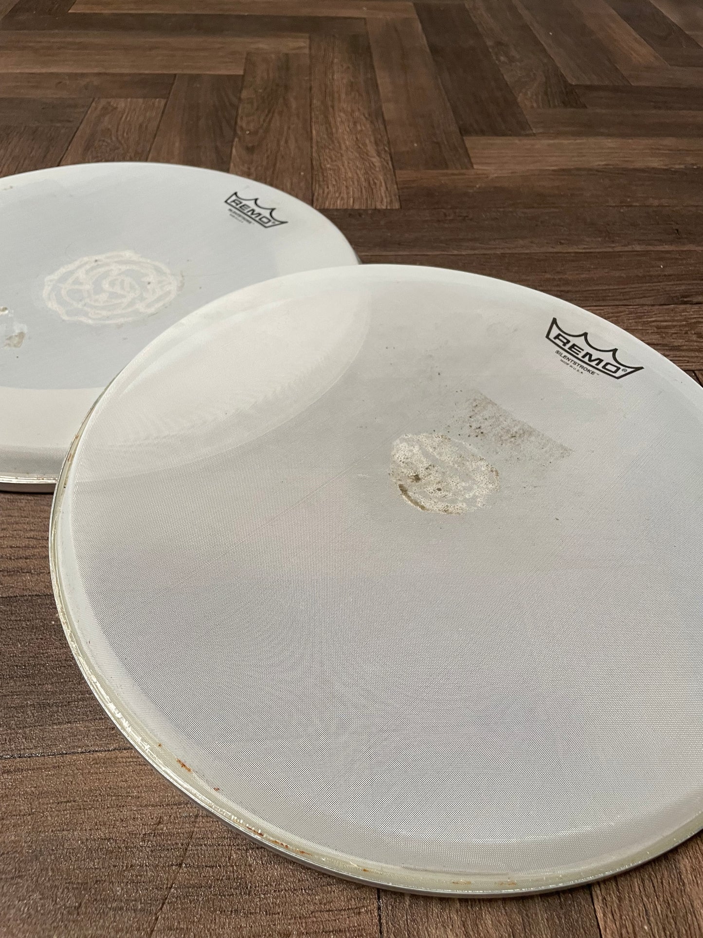 Remo Silentstroke Mesh Drum Heads Skins Set Of 5 #NR7