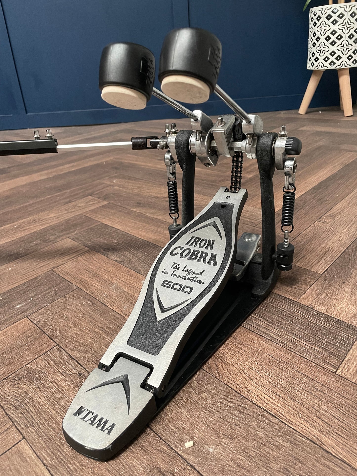 TAMA HP600DTW Double Bass Drum Pedal Iron Cobra / Kick Pedal #NR16