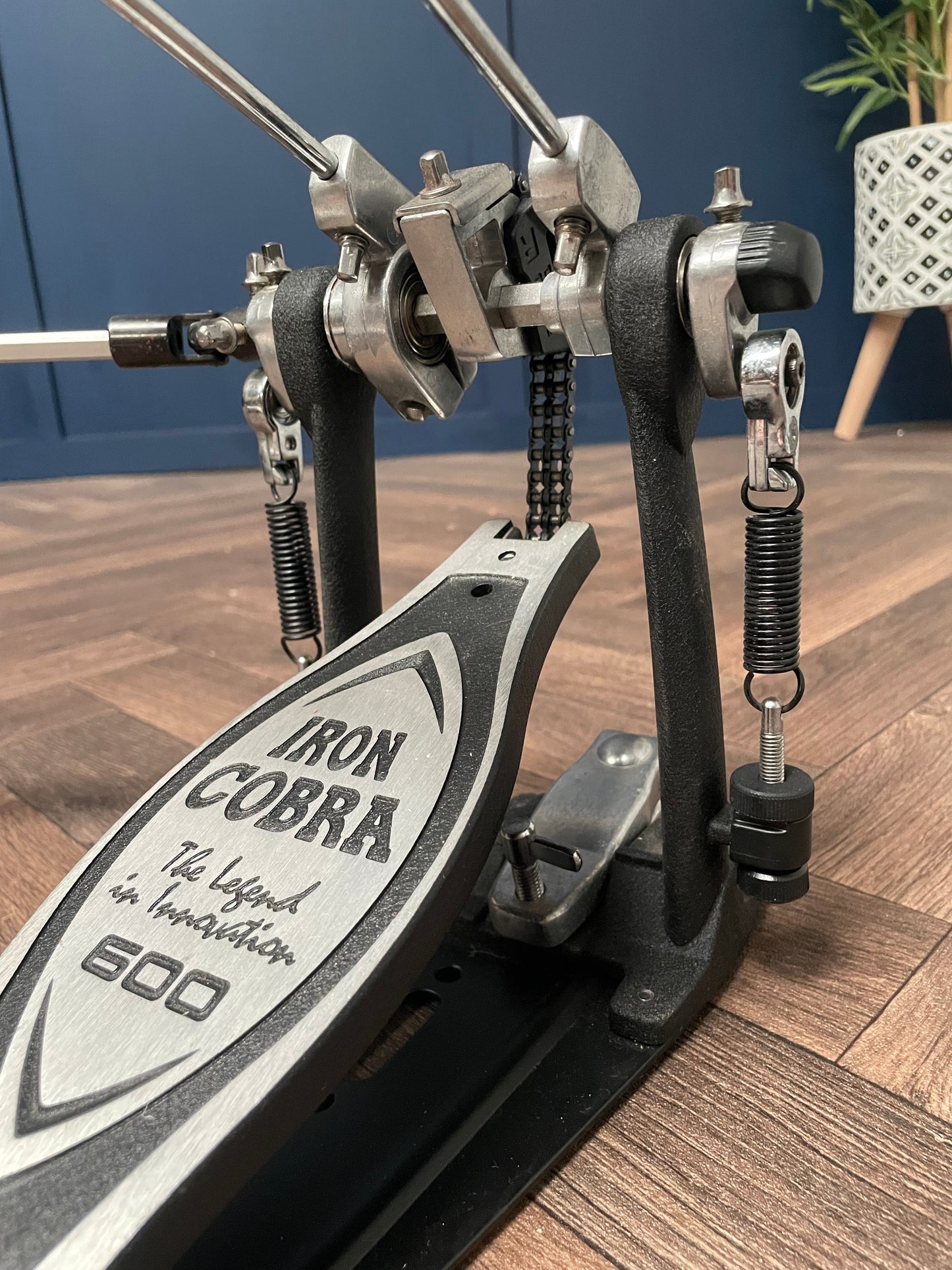 TAMA HP600DTW Double Bass Drum Pedal Iron Cobra / Kick Pedal #NR16