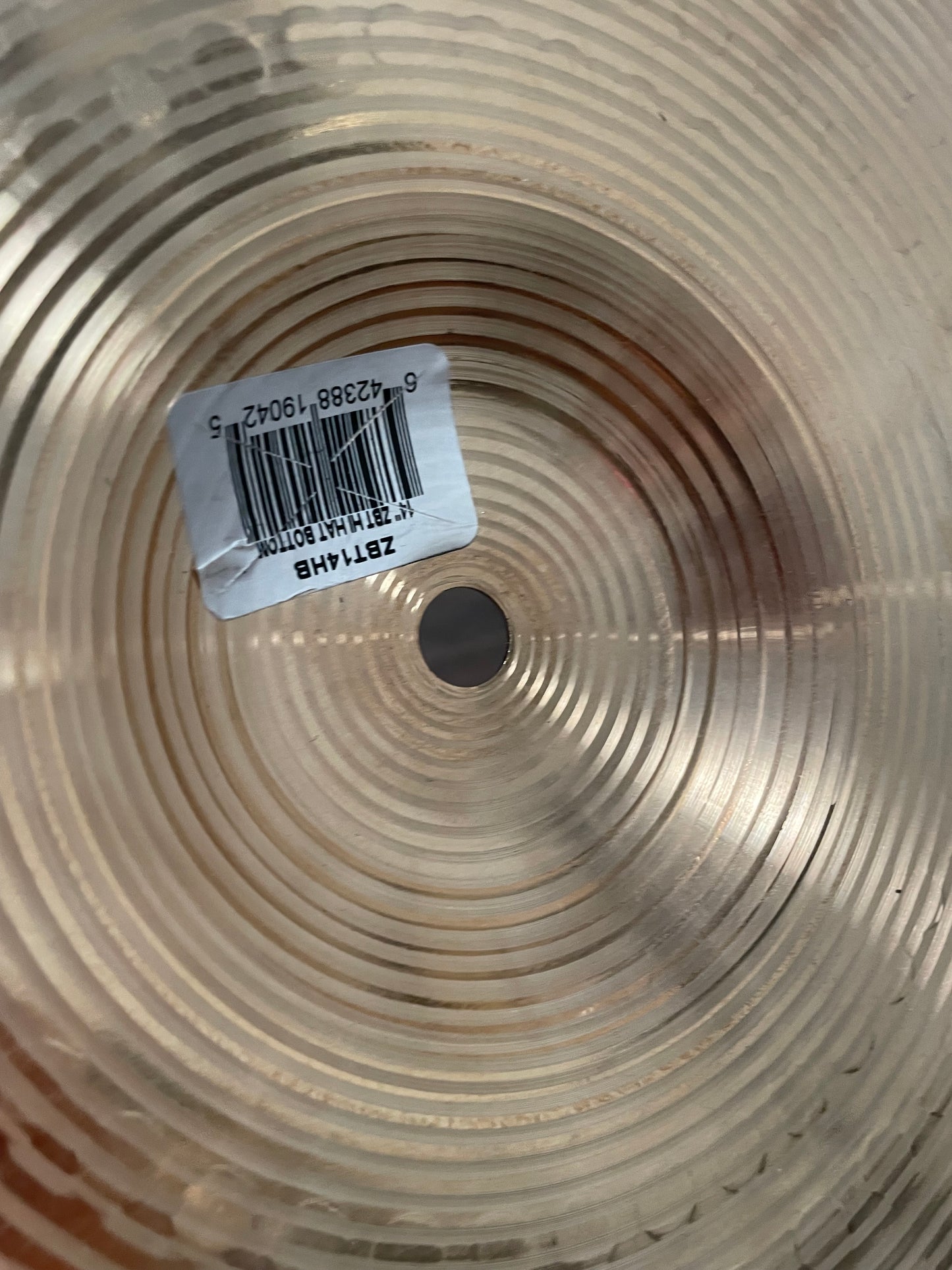 Zildjian ZBT Hi Hats 14”/35cm Cymbals (Pair) #NR29/NS40