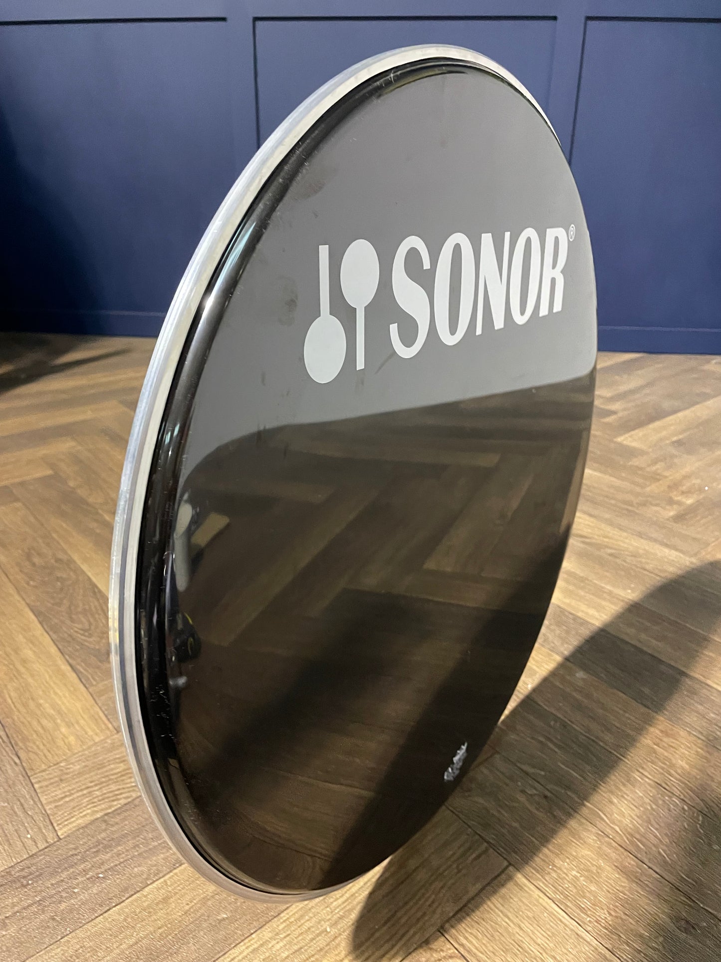 Sonor by Remo Bass 20" Drum Heads (Pair) / Black & Clear #NV11