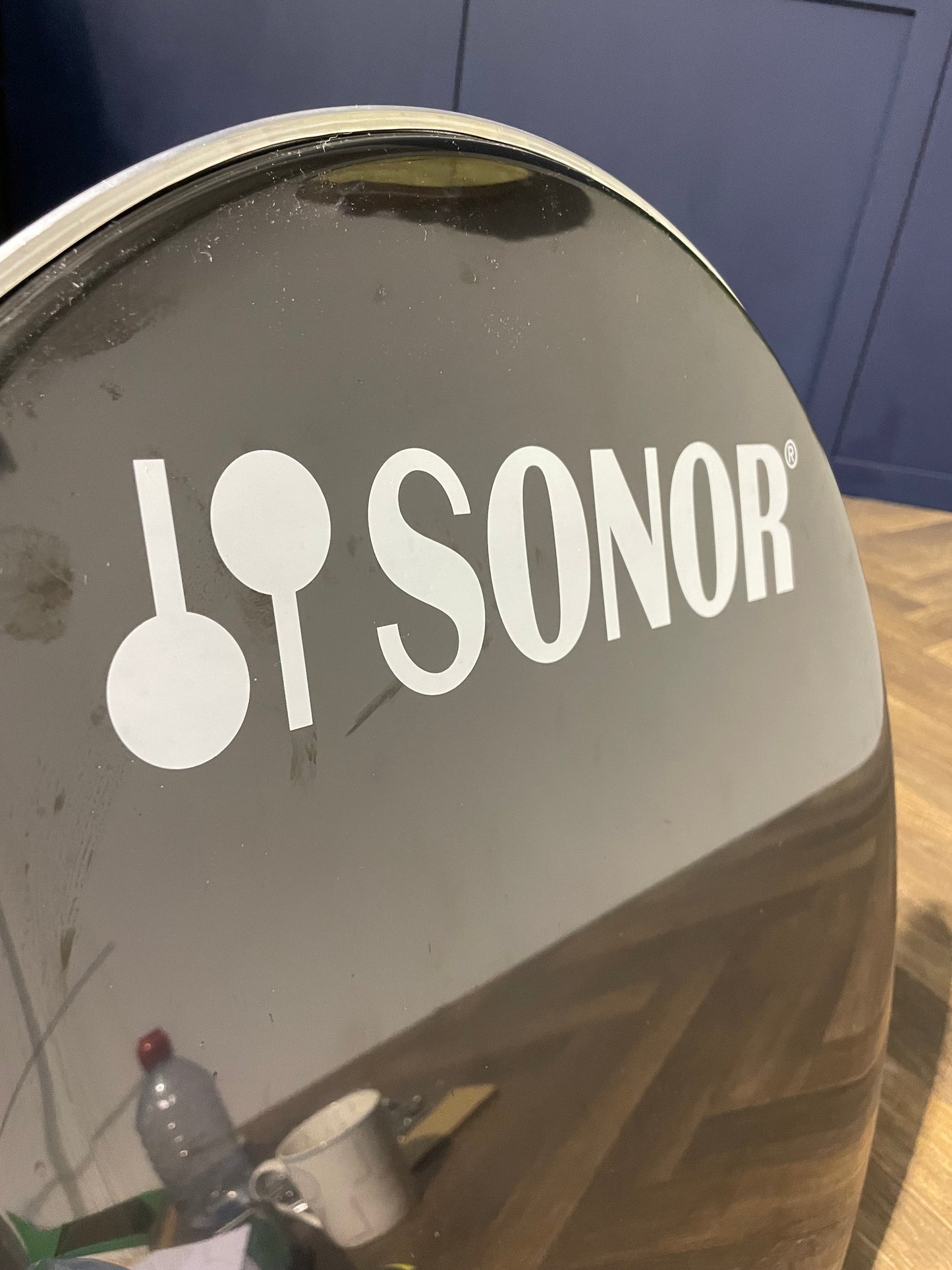 Sonor by Remo Bass 20" Drum Heads (Pair) / Black & Clear #NV11