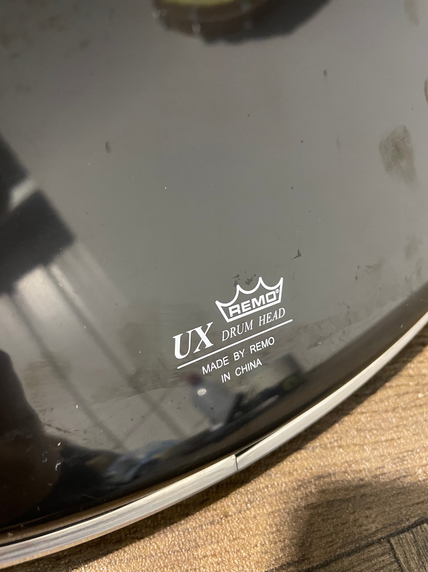 Sonor by Remo Bass 20" Drum Heads (Pair) / Black & Clear #NV11