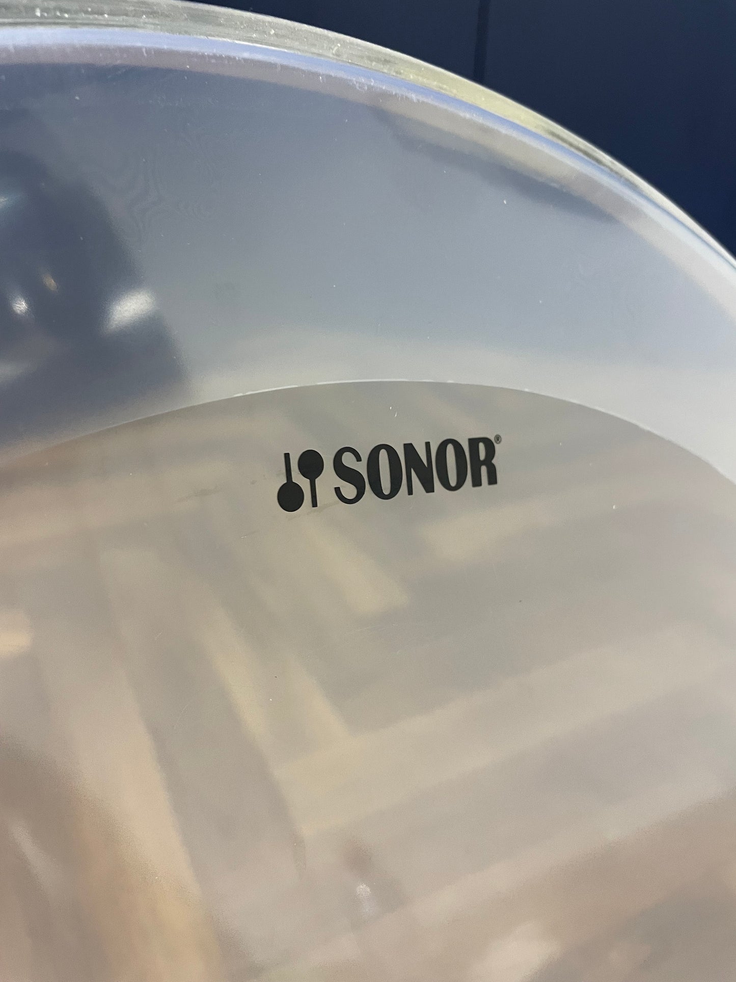 Sonor by Remo Bass 20" Drum Heads (Pair) / Black & Clear #NV11