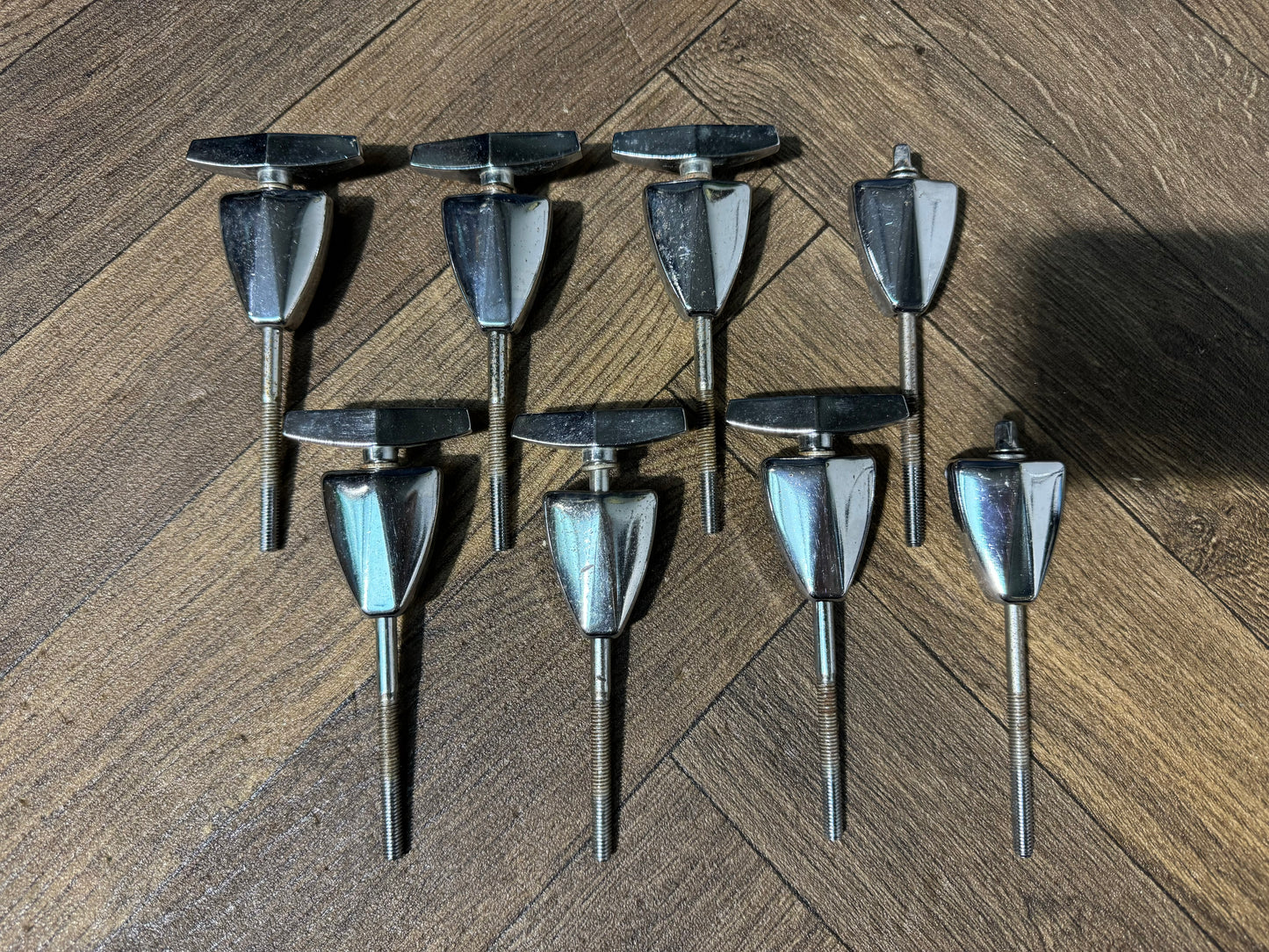Pearl Bass Drum Tension Rods And Claws Drum Hardware/Spares x8 #NQ73