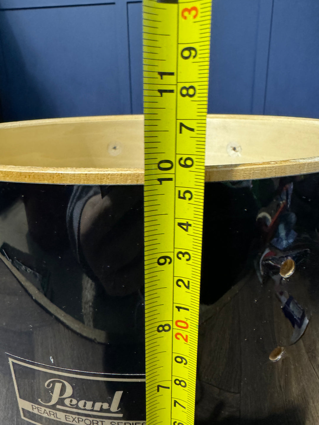 Pearl Export Tom Drum Shell 12”x10” Bare Wood #NQ92