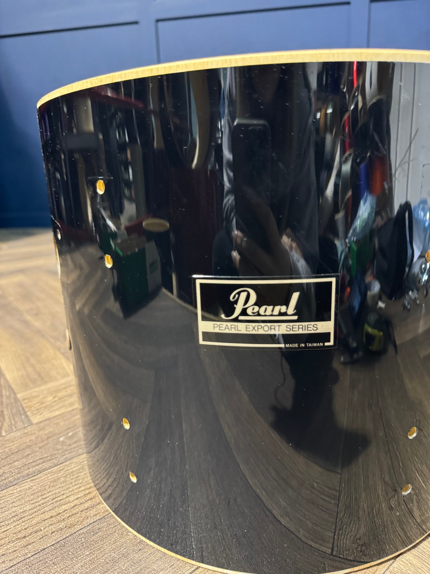 Pearl Export Tom Drum Shell 13”x11” Bare Wood #NQ93