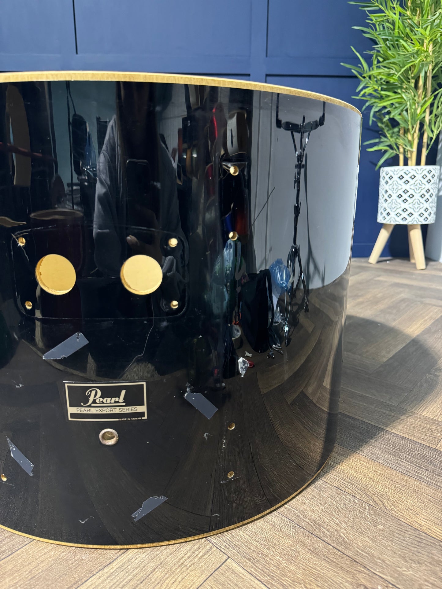 Pearl Export Bass Drum Shell 22”x16” Bare Wood Project / Upcycle #NQ95