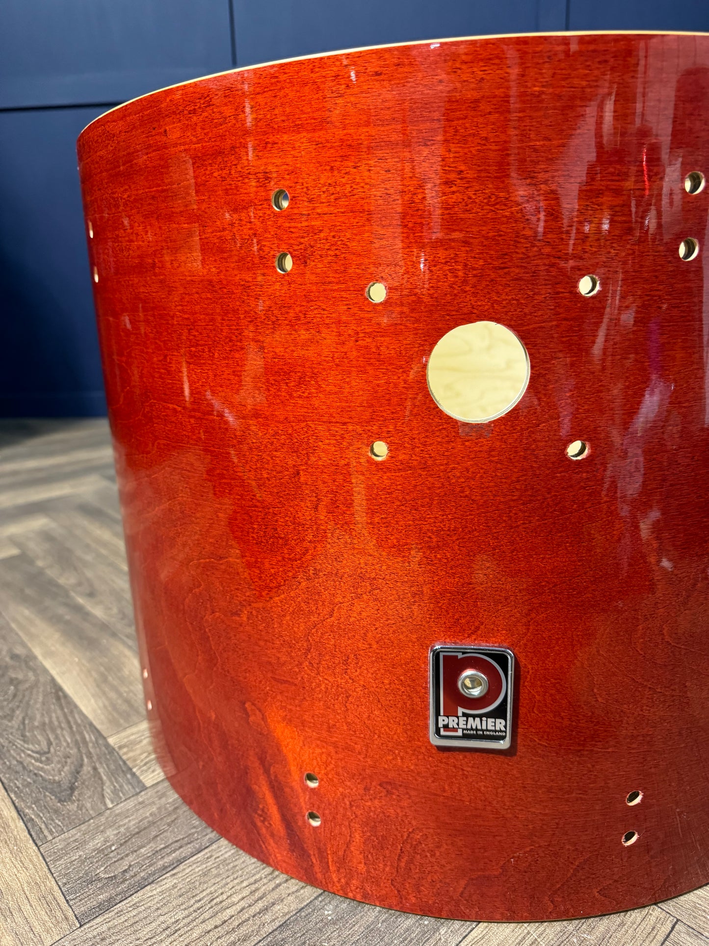 Premier Vitria Bass Drum Shell 22”x17” Bare Wood Project / Upcycle #NQ96