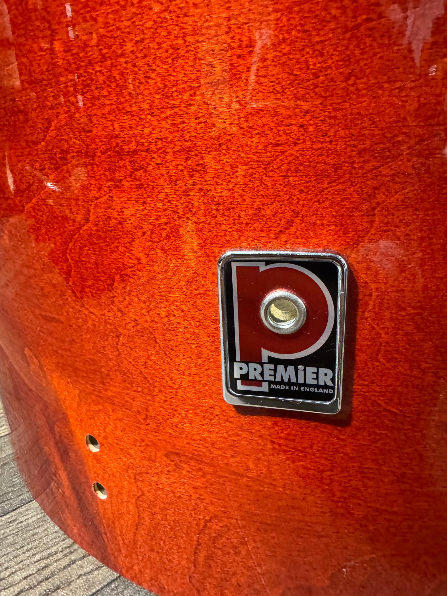 Premier Vitria Bass Drum Shell 22”x17” Bare Wood Project / Upcycle #NQ96