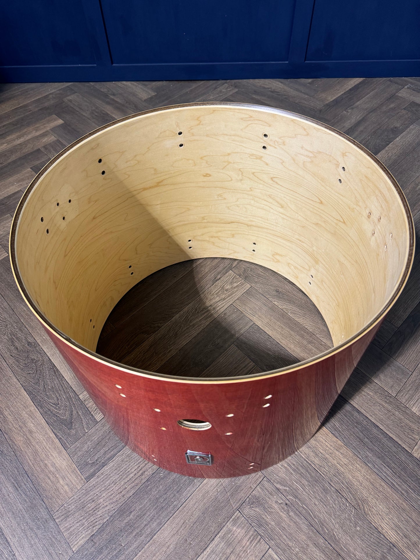Premier Vitria Bass Drum Shell 22”x17” Bare Wood Project / Upcycle #NQ96