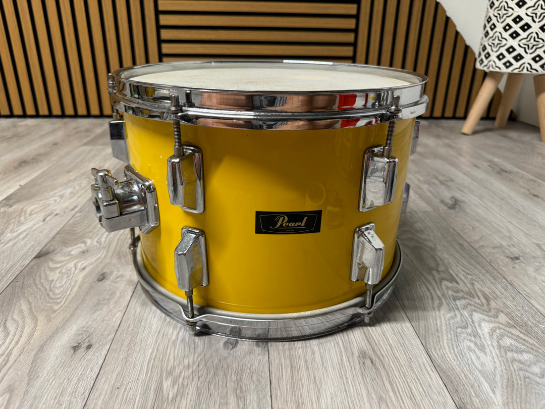 Pearl 70's 13"x 9" Rack Tom Drum / Drum Hardware / Yellow #OF87