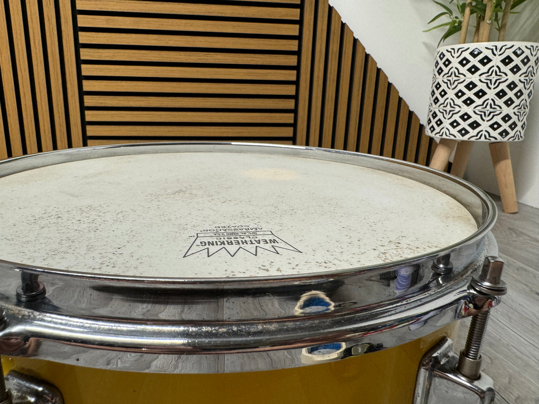 Pearl 70's 13"x 9" Rack Tom Drum / Drum Hardware / Yellow #OF87