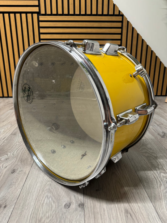 Pearl 70's 13"x 9" Rack Tom Drum / Drum Hardware / Yellow #OF87