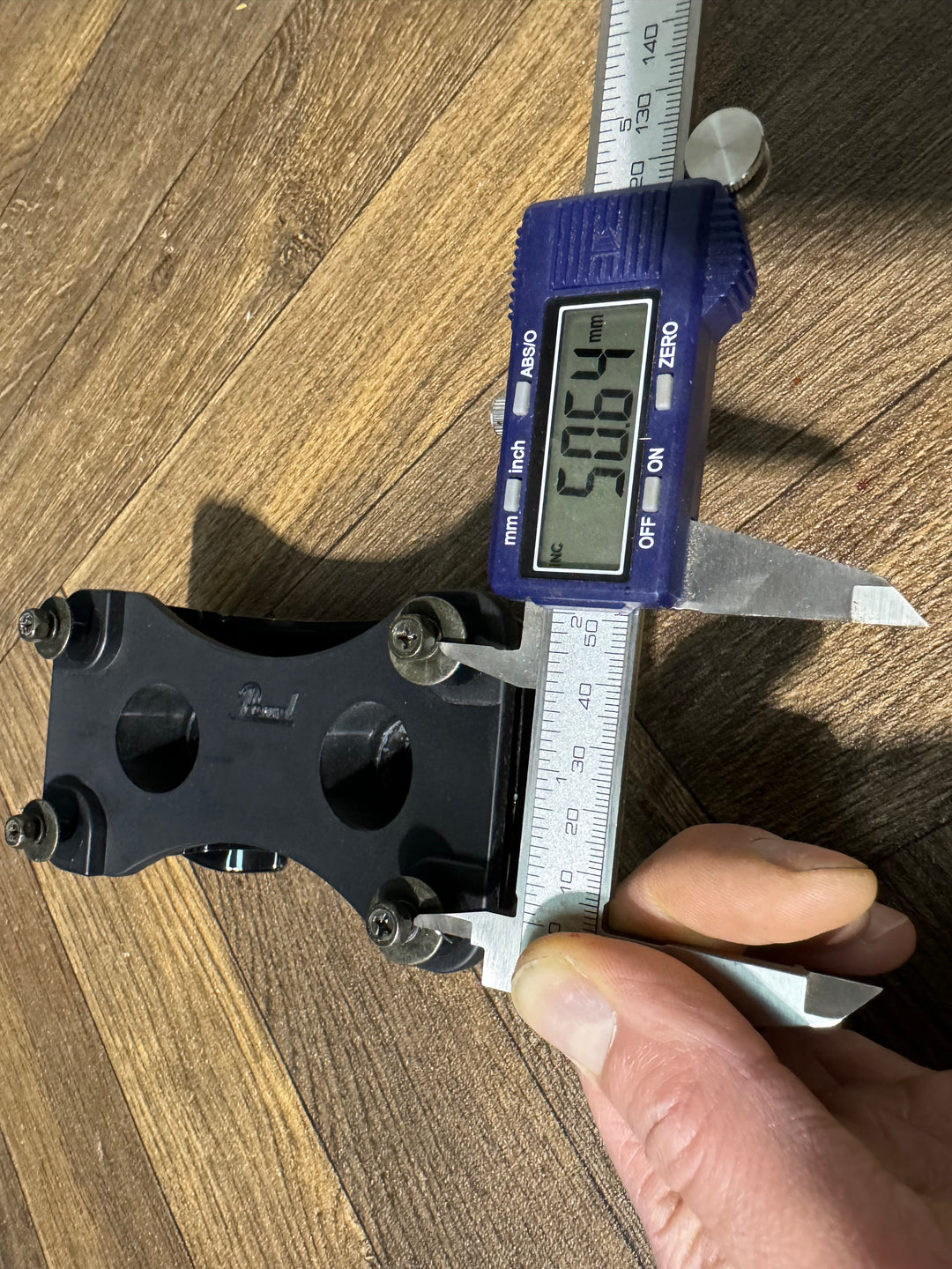 Pearl Vision Bass Drum 22mm Tom Arm Holder Mount Hardware / Black #MX49